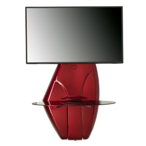 Rack Tv Italiano Ghost Design 500 Meliconi Metallic Red